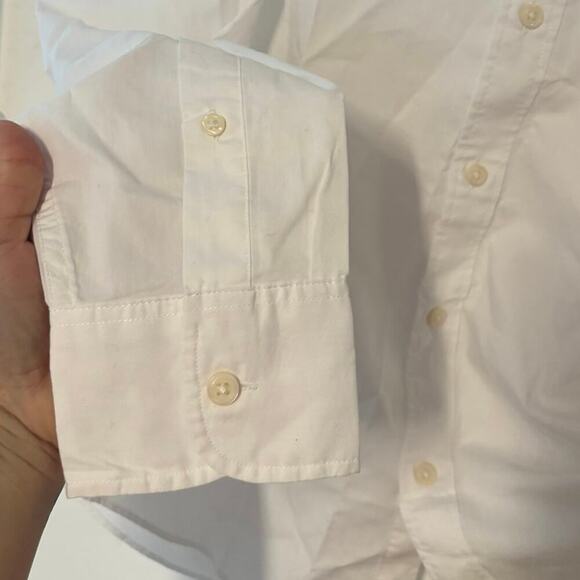 NWOT J.Crew Slim Untucked Flex Performance Casual Shirt White Size Small - Picture 5 of 6